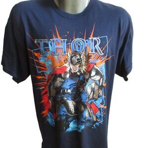 Men's T-shirt Marvel Mad Engine Thor T-shirt NEW DEADSTOCK Large Vintage NWT DS